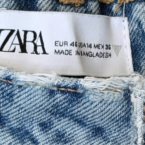 ZARA | High Rise Baggy Relaxed Ankle Mom Jeans - Picture 9 of 11